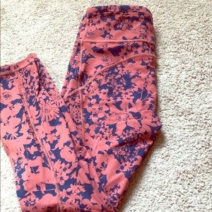 lululemon floral print crop